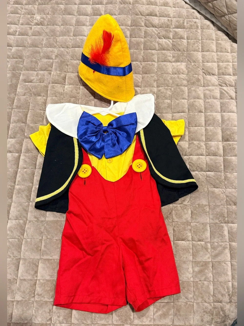 Custom Kids Pinocchio-Inspired Costume - Classic Storybook Outfit